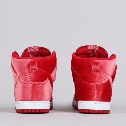 Nike SB Dunk High Premium Red Velvet Skateboarding Nike SB Adidas Vans Online Shop POPNAME.cz