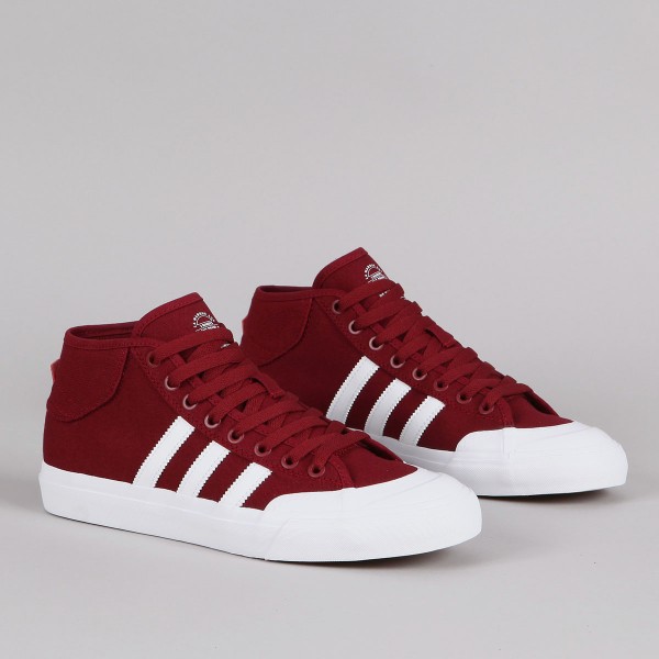 Adidas deals matchcourt burgundy