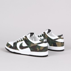nike dunk low white camo