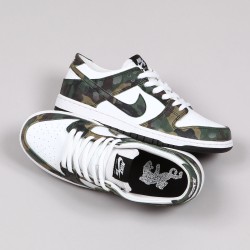 nike dunk low white camo