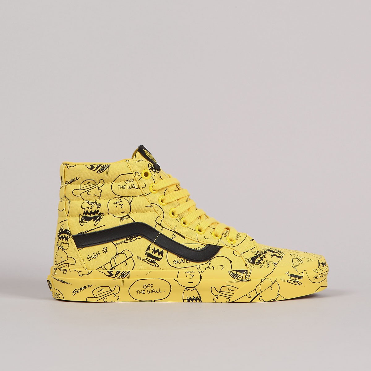 Vans x Peanuts Sk8Hi Charlie Brown Maize Boty Vans POPNAME.cz