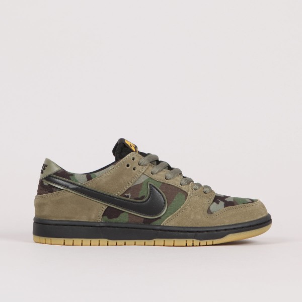 Nike SB Dunk Low Pro Medium Olive Black Gum
