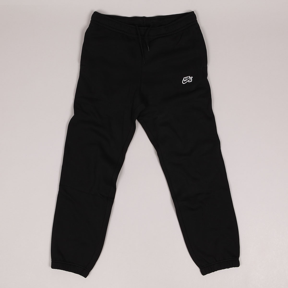 Black Sport Icon Fleece Pants