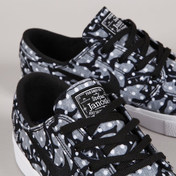 Nike sb zoom janoski canvas rm black  and  vast gray shoes best sale