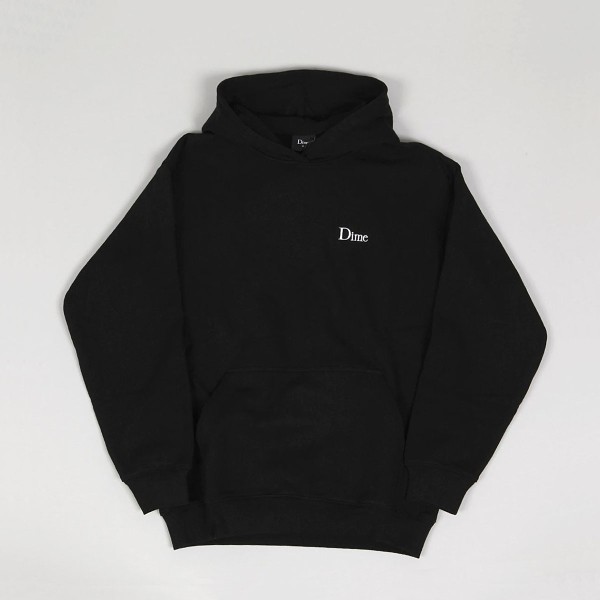 Dime Classic Small Logo Hoodie Black - Skateboarding, Nike