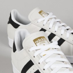 adidas superstar vulc adv black e amp; white skate shoes