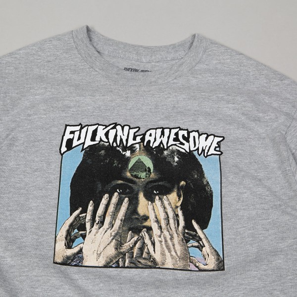 【FUCKING AWESOME】Fucking Awesome Skate Fortune Teller Tee Fucking Awesome Fortune Teller Tee Grey - Skateboarding