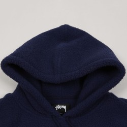 Stussy Bronson Sherpa Hood Navy - Skateboarding, Nike SB