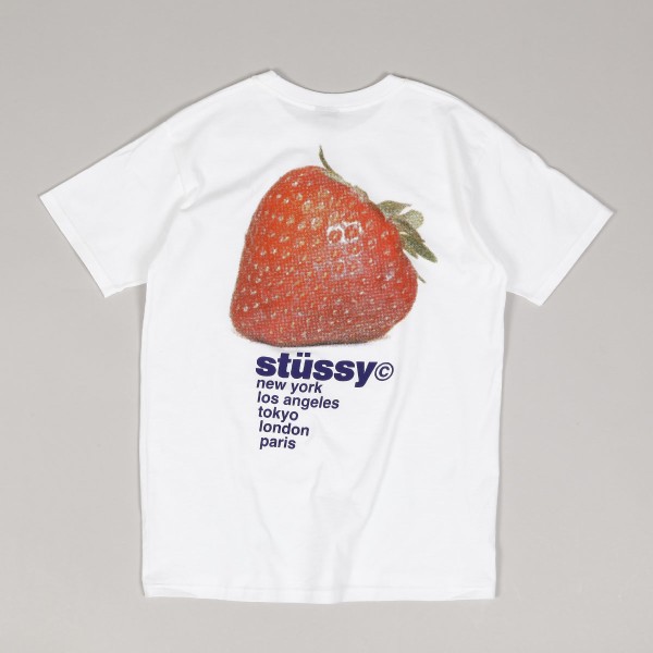 ステューシー ストロベリー Tシャツ Sサイズ STUSSY (ステューシー) STRAWBERRY TEE 1904769 メンズ 半袖 T