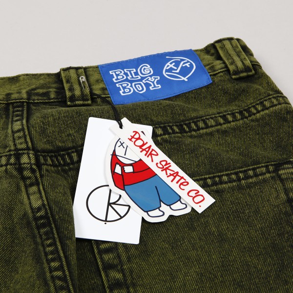 Polar big 2025 boy jeans green