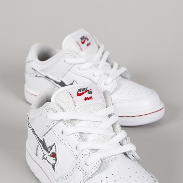 Nike SB x Oski Dunk Low Pro OL White TD - Skateboarding, Nike