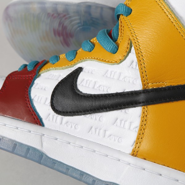 Nike SB x FroSkate Dunk High Pro QS All Love - Skateboarding, Nike