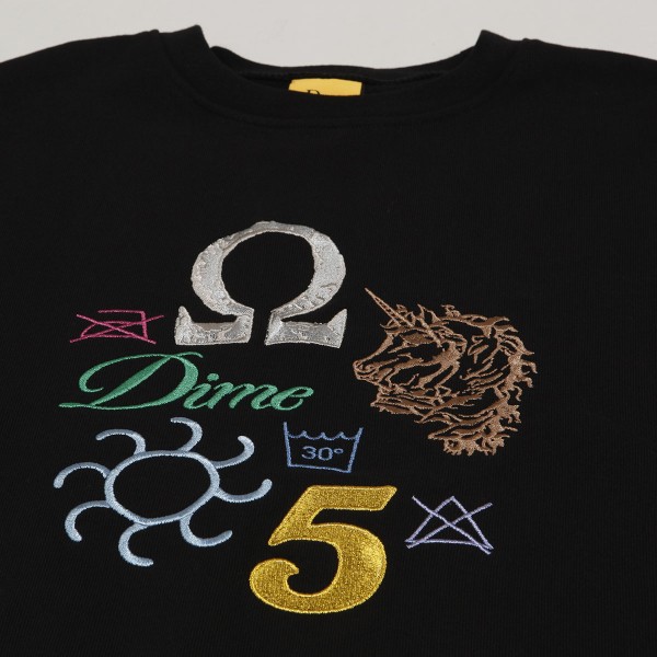 Dime Codex Crewneck Black - Skateboarding, Nike SB, Adidas