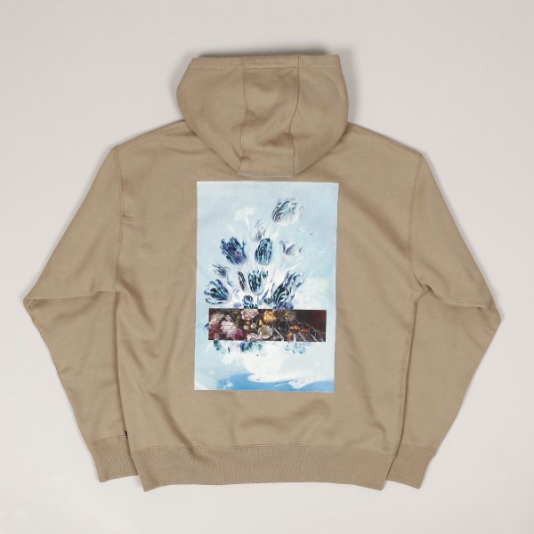 Nike SB Blue Flowers Hoodie Khaki Skateboarding Nike SB Adidas Vans Online Shop POPNAME.cz