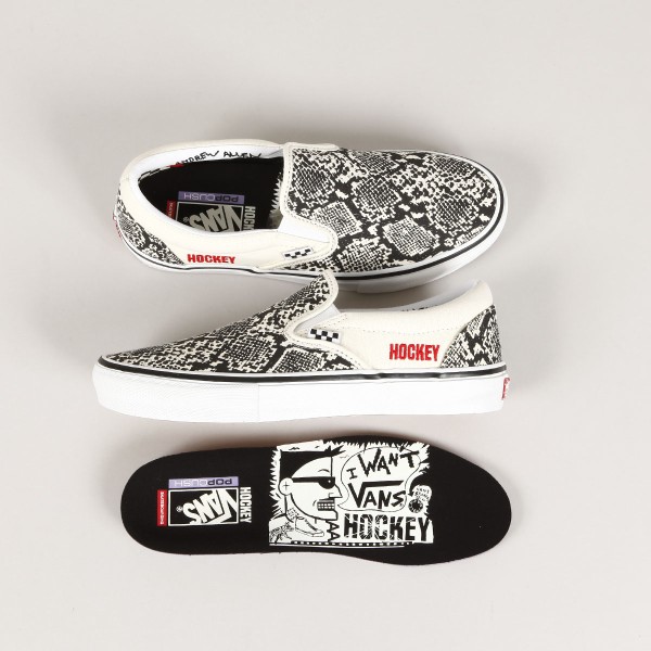 Vans x Hockey Skate Slip-On Snake Skin - Boty Vans | POPNAME.cz