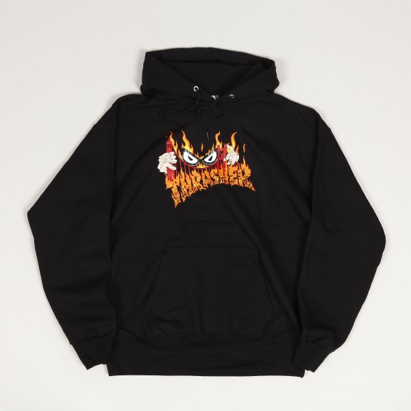 Thrasher Sucka Free by Neckface Hoodie Black Skateboarding Nike