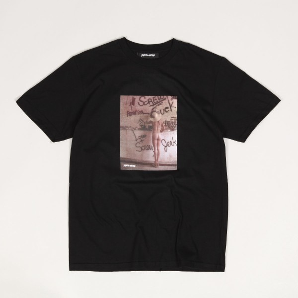 Fucking Awesome Love And Screw Tee Black - Skateboarding