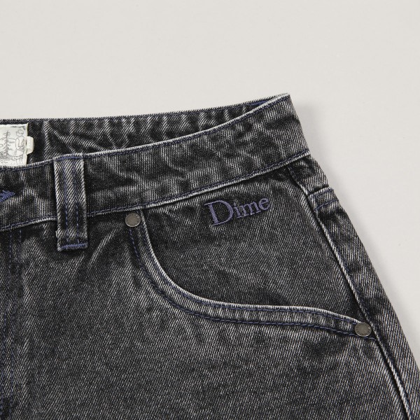 Dime Classic Baggy Denim Pants Faded Black