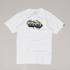 Vans Tagged Tee White