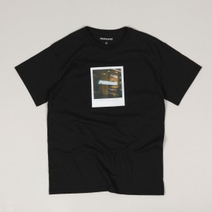Popname Polaroid Logo Tee Black