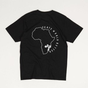 Skate World Better ZAM Tee Black