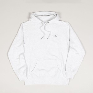 Civilist Mini Logo Hoodie Heather Grey