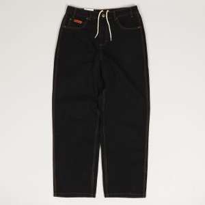 Butter Goods Baggy Denim Pants Wash Black
