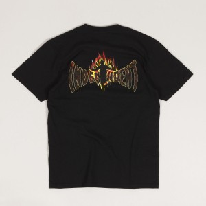 Hockey x Independent Logo Tee Black