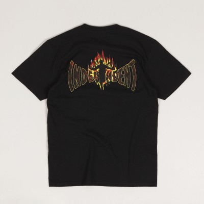Hockey x Independent Logo Tee Black