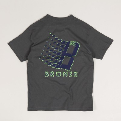 Bronze 56K B Logo Tee Charcoal