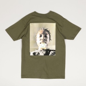Violet Kader Put Your Money Tee Olive