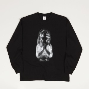 Polar Saint Kawaii LS Tee Black