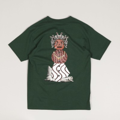 Quartersnacks Medusa Snackman Tee Forrest