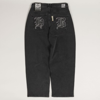 Homeboy Monster Gothic Denim Pants Wash Grey