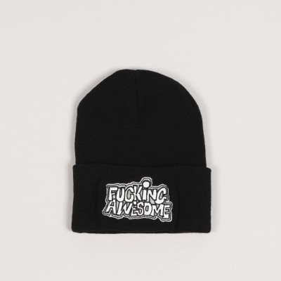 Fucking Awesome PBS Logo Beanie Black