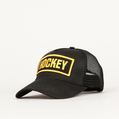 Hockey Stop Trucker Cap Black