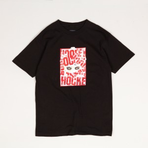 Hockey War All Over Tee Black