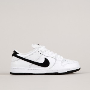 Nike SB Dunk Low Pro White Black White