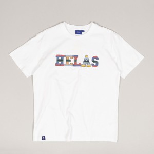 Hélas Drapeau Tee White