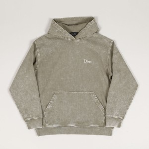 Dime Classic French Hoodie Faded Cement