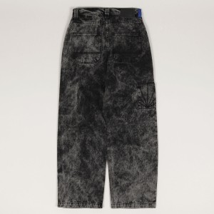 Rassvet Acid Wash Carpenter Pants Grey