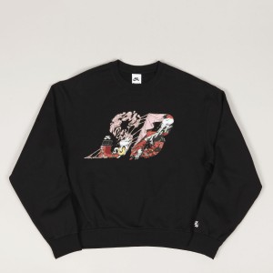 Nike SB Park SB Crewneck Black White