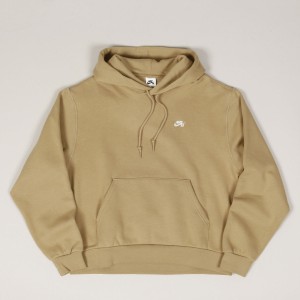 Nike SB Essential Logo Hoodie Beige White