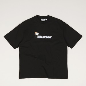 Butter Goods x Peanuts Spike Tee Black