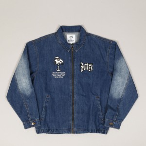 Butter Goods x Peanuts Spike Jacket Indigo