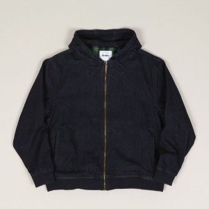Butter Goods Hood Work Jacket Rinsed Indigo