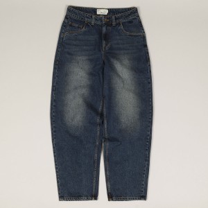 Dime Baggy Denim Pants Sand Night Indigo
