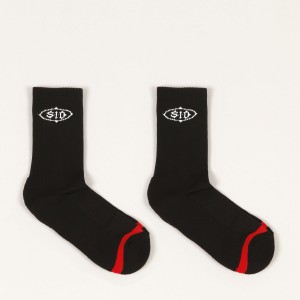 Sid V-Cat 2Pack Socks Black
