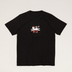 Sid Cat Tee Black
