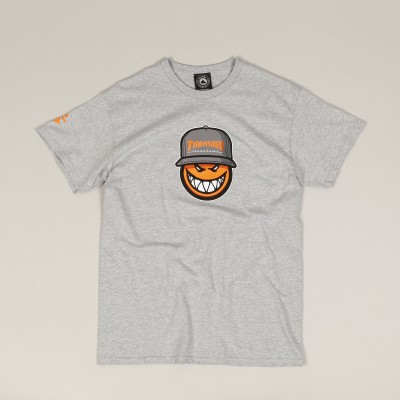 Thrasher x Spitfire SF Loc Tee Sport Grey